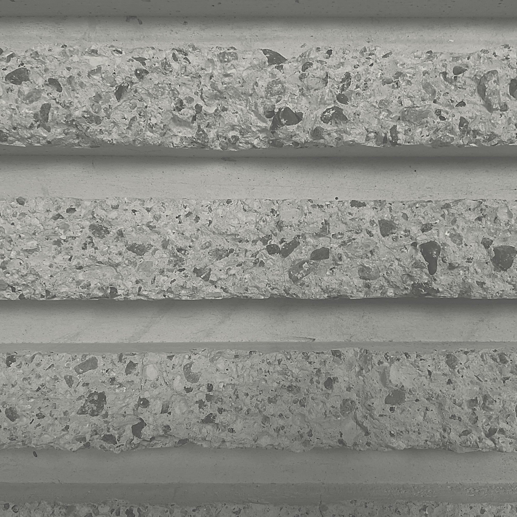 RealCast Fluted Concrete Wall Panel in Natural Grey — 1-1/2-inch vertical flute depth, 1.9 sq ft per piece
