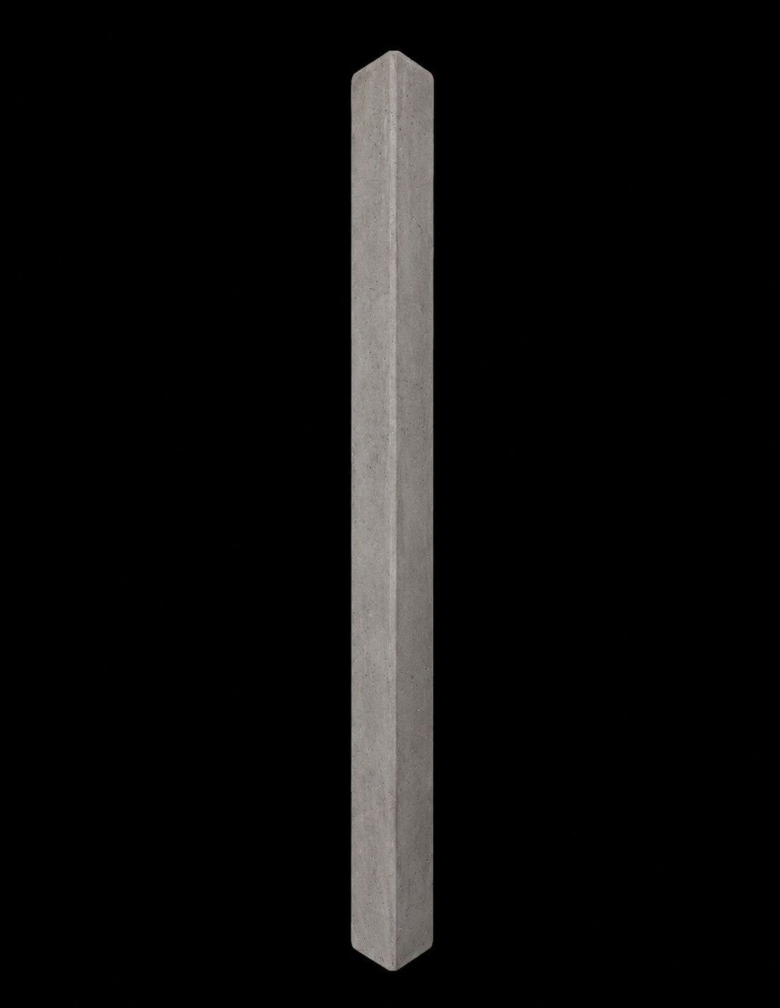 RealCast Slab Outside Corner 48 Series in Medium Grey — view 7