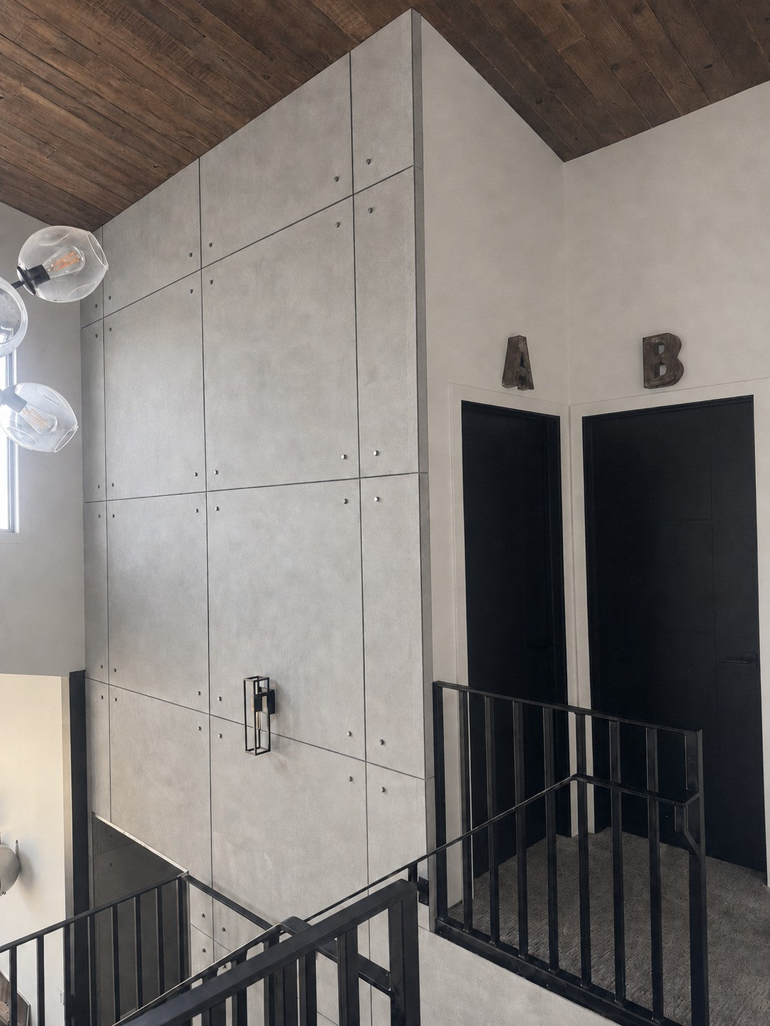 RealCast Slab Outside Corner 48 Series in Natural Grey — view 2