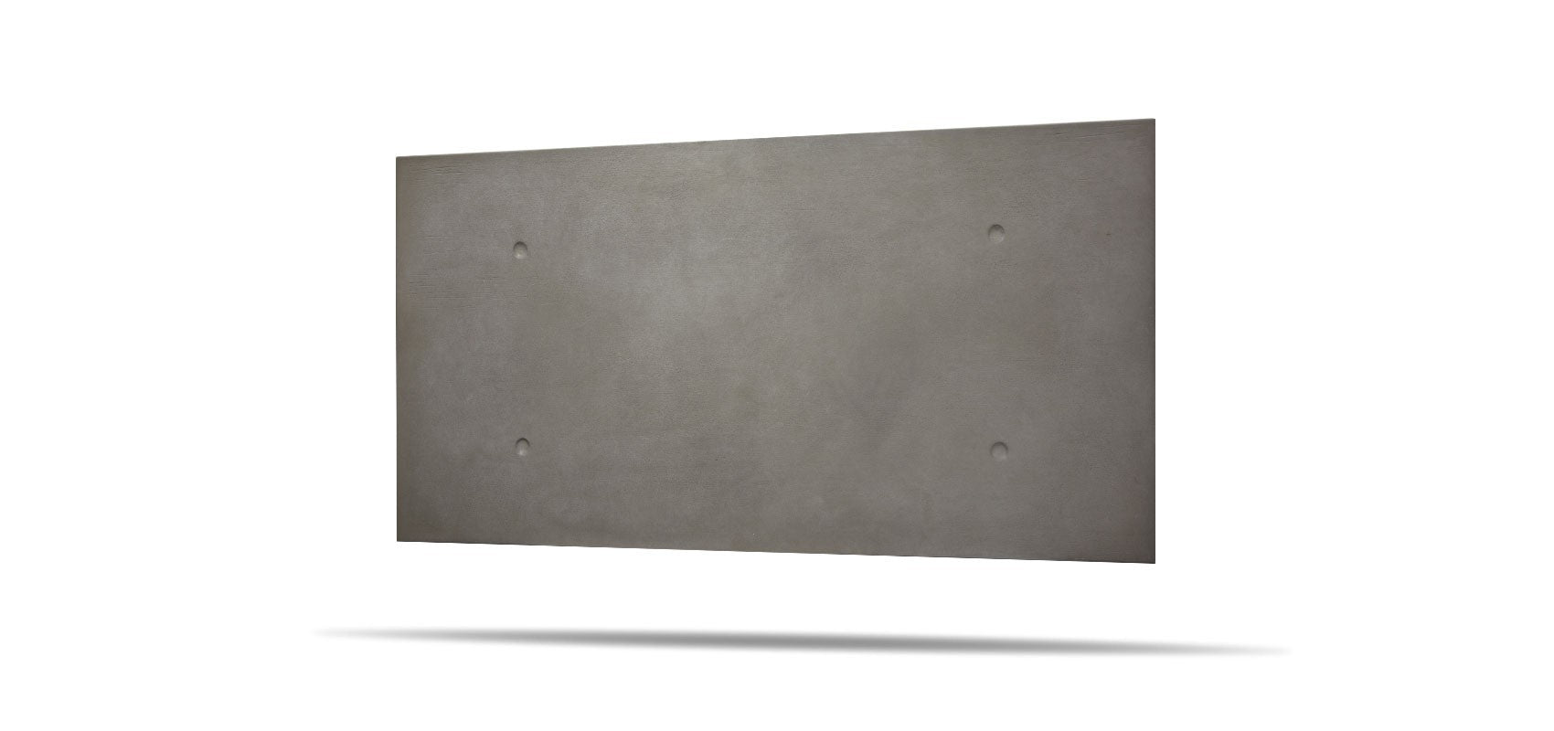 RealCast Concrete Slab Wall Panel in Medium Grey — large-format fiber-reinforced concrete, silica-free