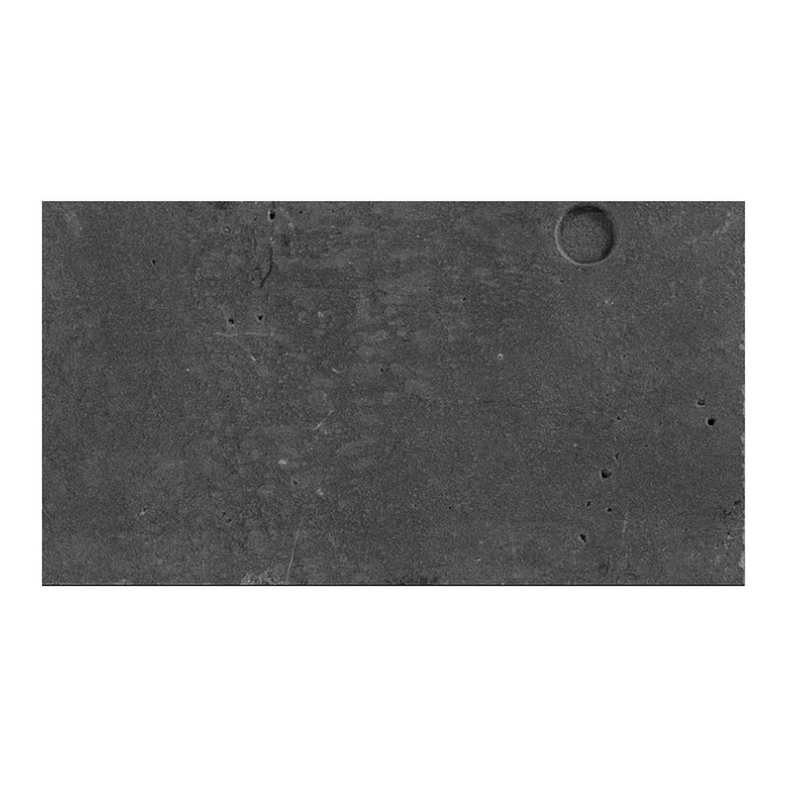 RealCast Slab Panel 48×48 Circles in Charcoal