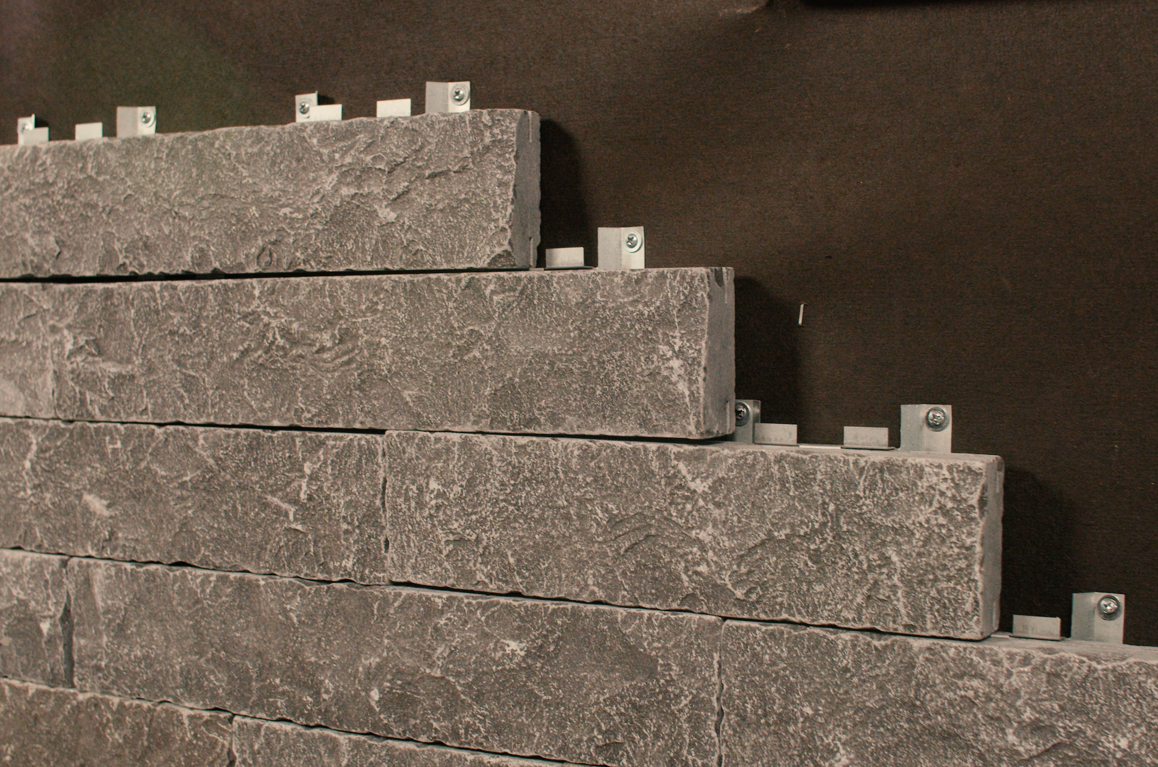 Natural Craft Screw-On Stone - Graphite - Flat - Small Box (6 SF)