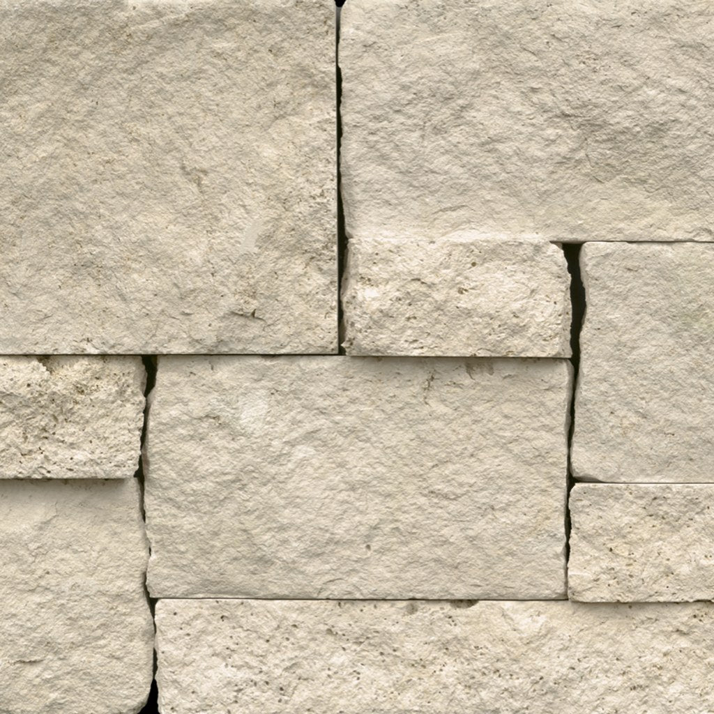 Weston Estate Limestone Drystack natural limestone full bed building stone — Earthworks Cottonwood Drystack