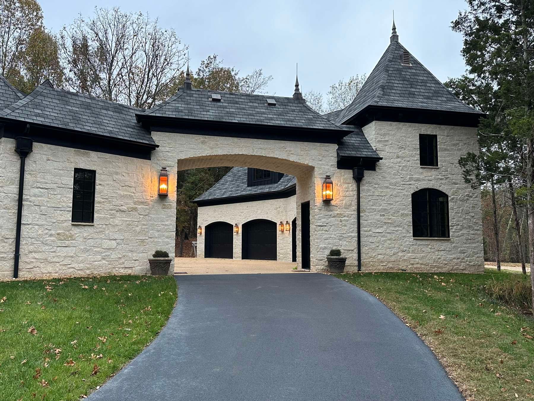 Weston Estate Limestone Tumbled Dimensional natural stone project
