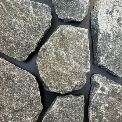 Wexford Black Limestone natural limestone thin veneer sample — Earthworks Euro Black