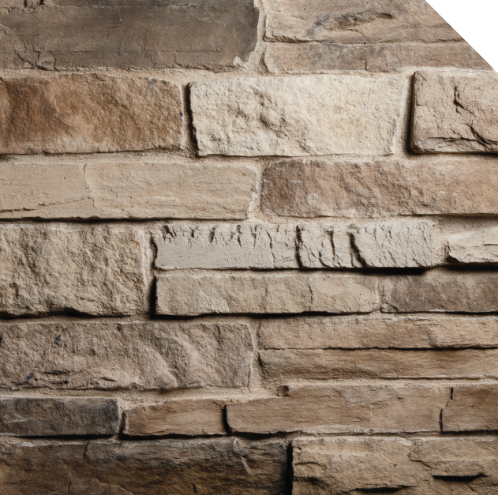 Ledge Stone Veneer - Walnut - Sample