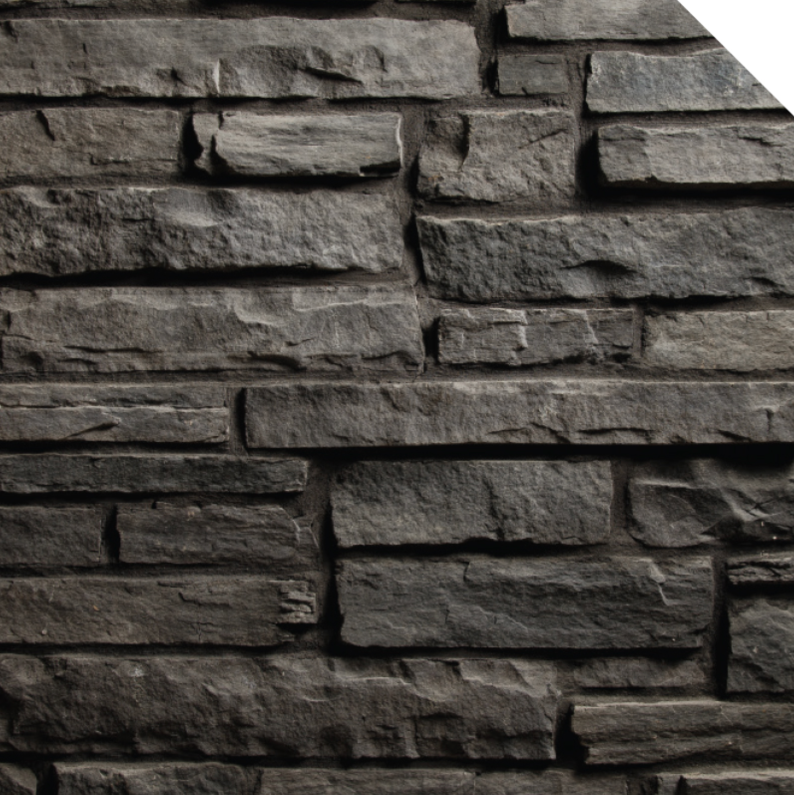 Ledge Stone Veneer - Graphite - Sample