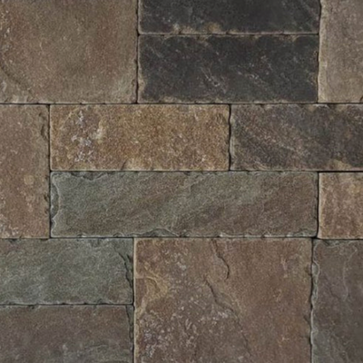 Natural Craft Screw-On Stone - Desert Mesa - Flat - Small Box (6 SF) natural stone thin veneer veneer — real US-quarried natural stone