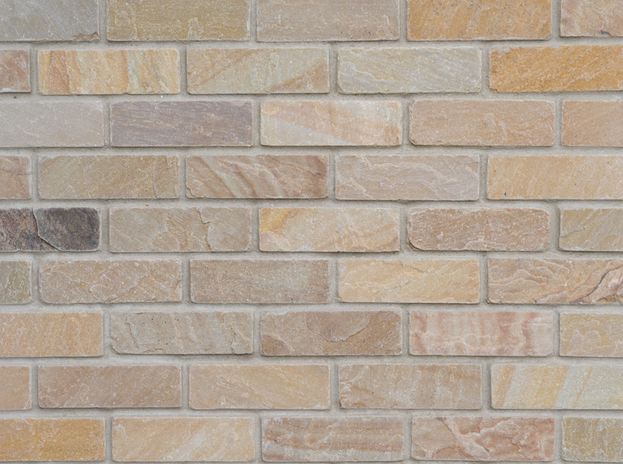 Natural Stone Thin Brick Veneer - Myrtlewood - Flat - Small Crate (120 SF)