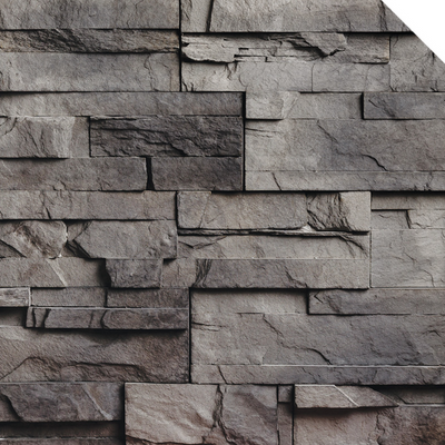 Newport Stone Veneer - Ash - Flat - Small Box (6 SF)