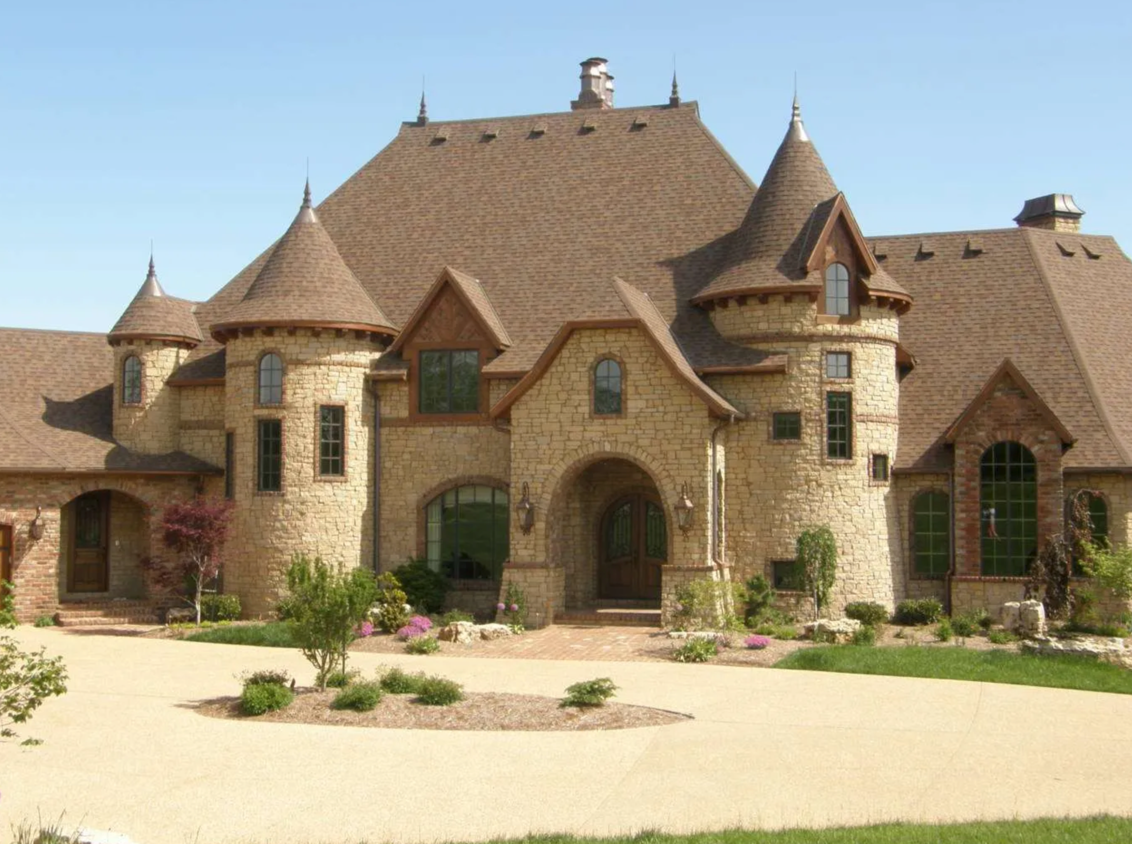 Pewter Ridge Gold Random Heights - Thin Veneer - Corners