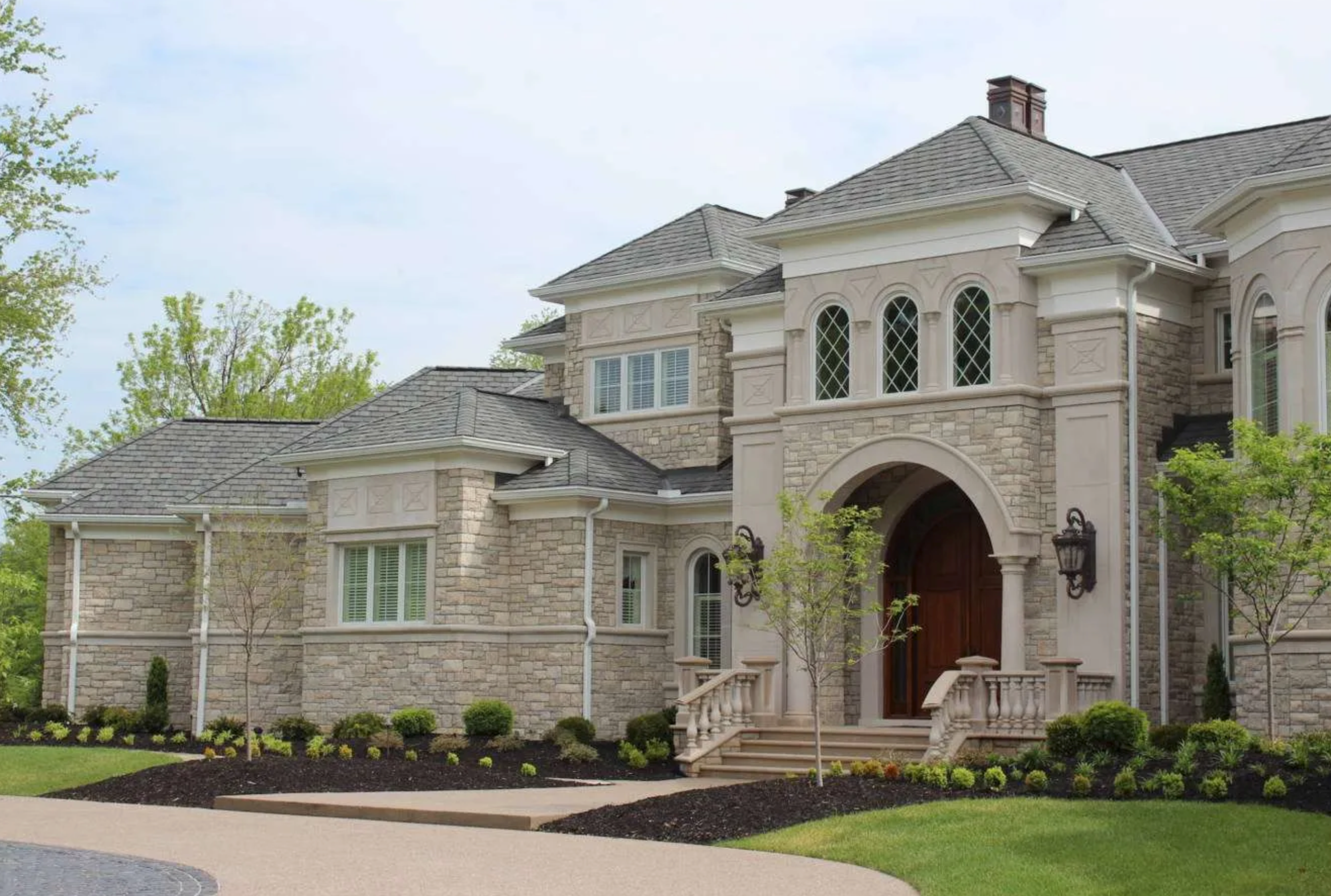 Princeton Manor Limestone - Tumbled - Thin Veneer - Flats