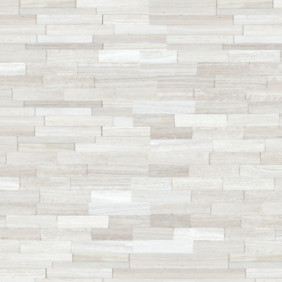 StoneRox Natural Stone Panels - Bianco Wood - Flat - (6 SF/Box)
