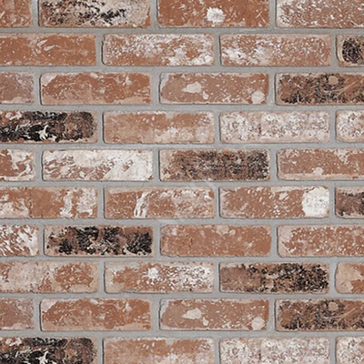 Thin Clay Brick Veneer - Sacramento Rustic - Flat - Small Box (8 SF)