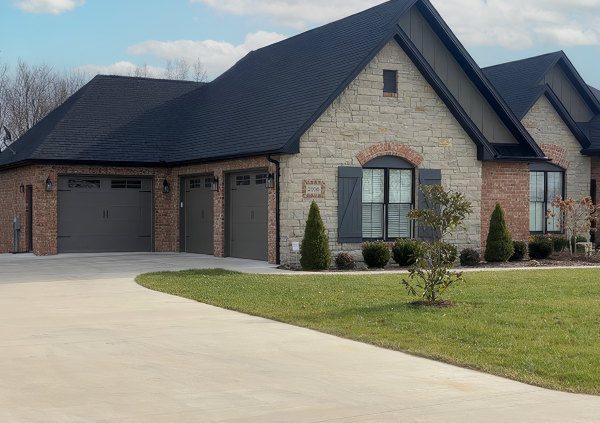 Pewter Ridge Random Heights - Thin Veneer - Flats