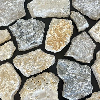 Cascade Falls Limestone natural limestone thin veneer sample — Earthworks Euro Falls