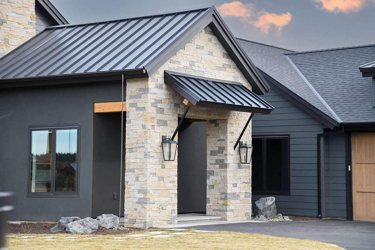 Frontier Drystack installed stone wall