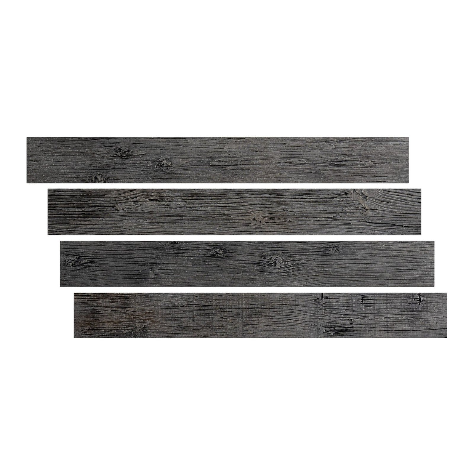 HourWall Barn Wood Plank in Aged Elm