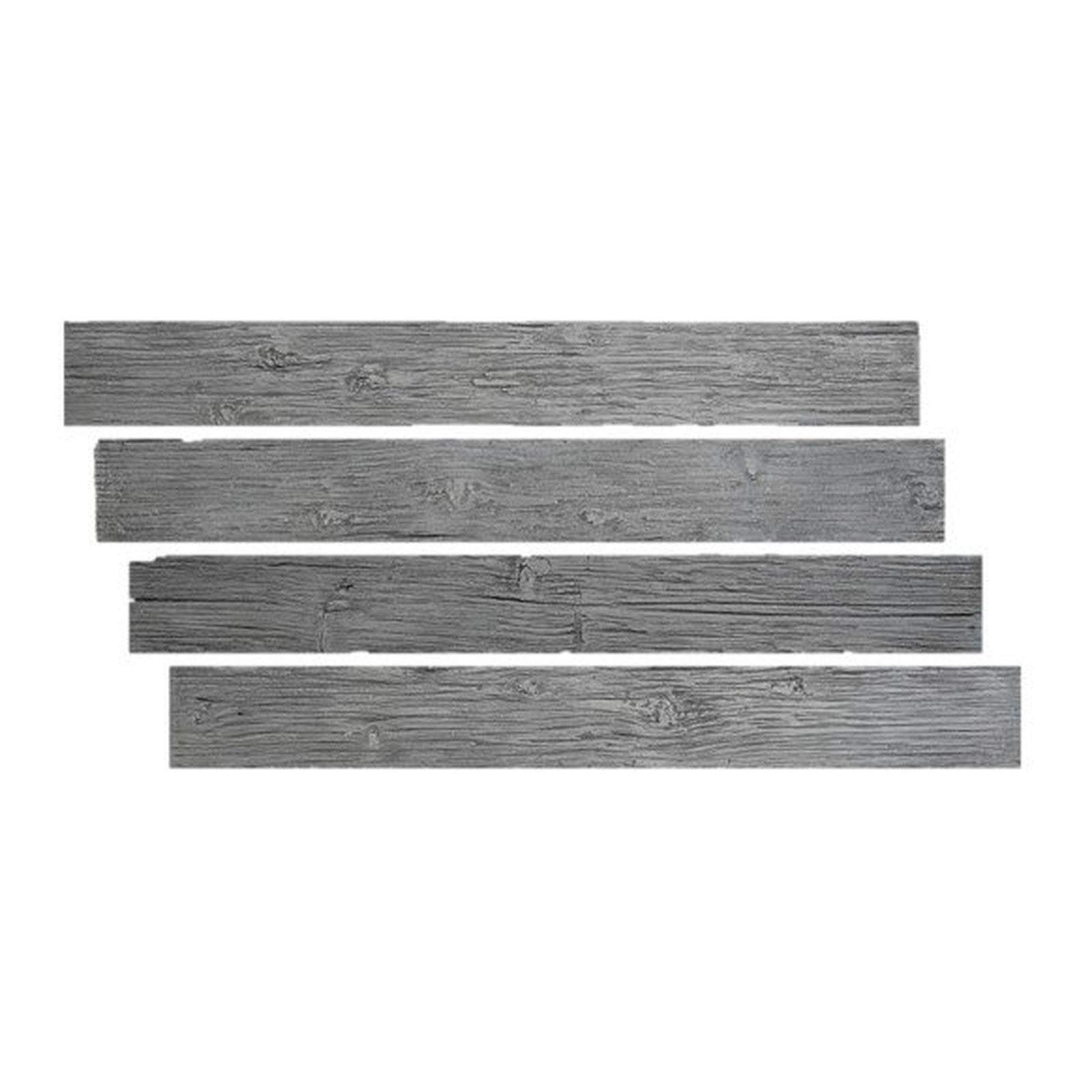 HourWall Barn Wood Plank in Weathered Grey — Sample