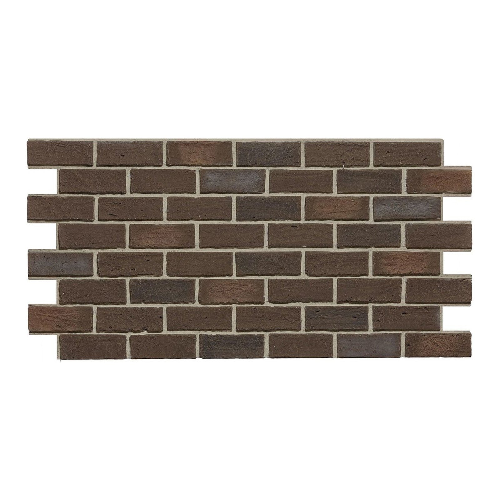 HourWall Classic Brick Panel in Cellar Brown