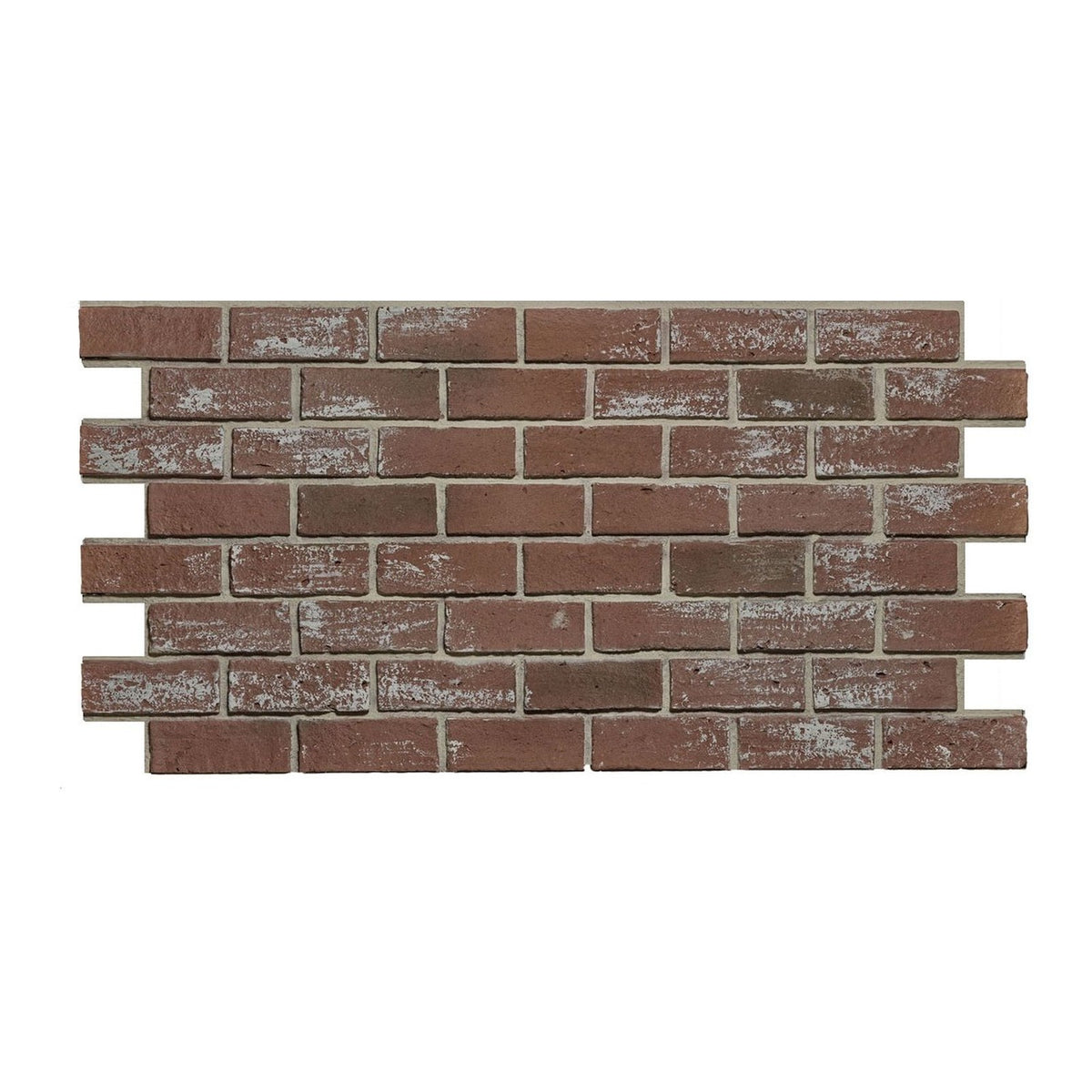 HourWall Classic Brick Panel in Reclaimed Red