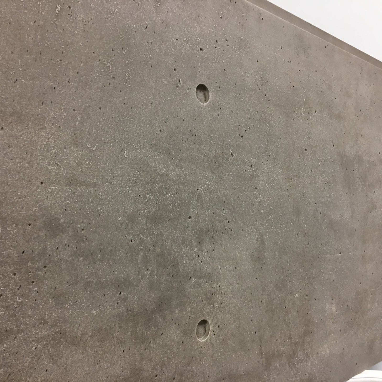 HourWall Urban Concrete Panel 24×48 ½" Flat in Rustic Grey — Sample