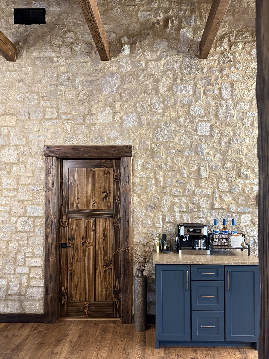 Kingsley Gold Limestone natural stone project