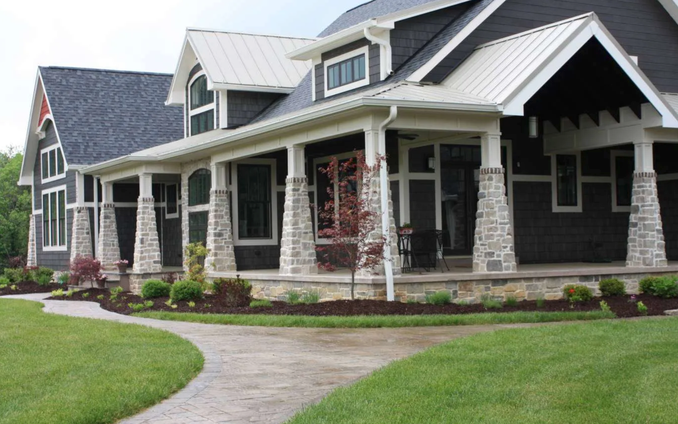 Foundry Hill Tumbled Random Heights - Thin Veneer - Corners