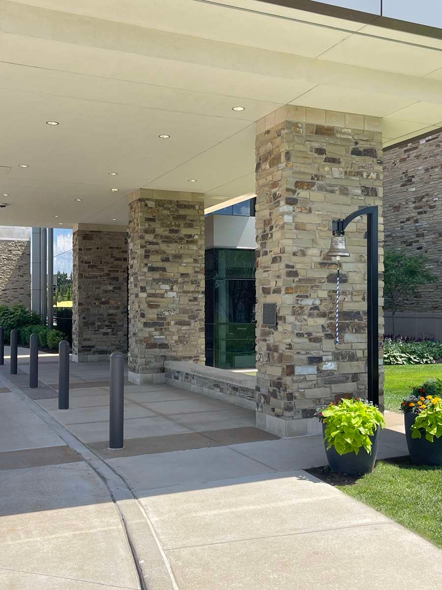 Mesa Sandstone Ledgestone natural stone installation