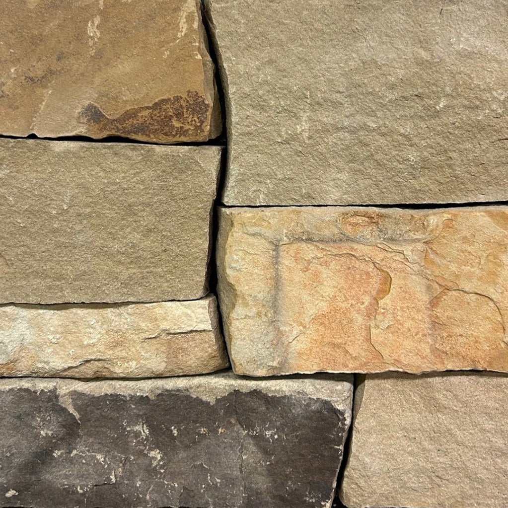 Mesa Sandstone Ledgestone natural sandstone full bed building stone — Earthworks Southwest Ledgestone