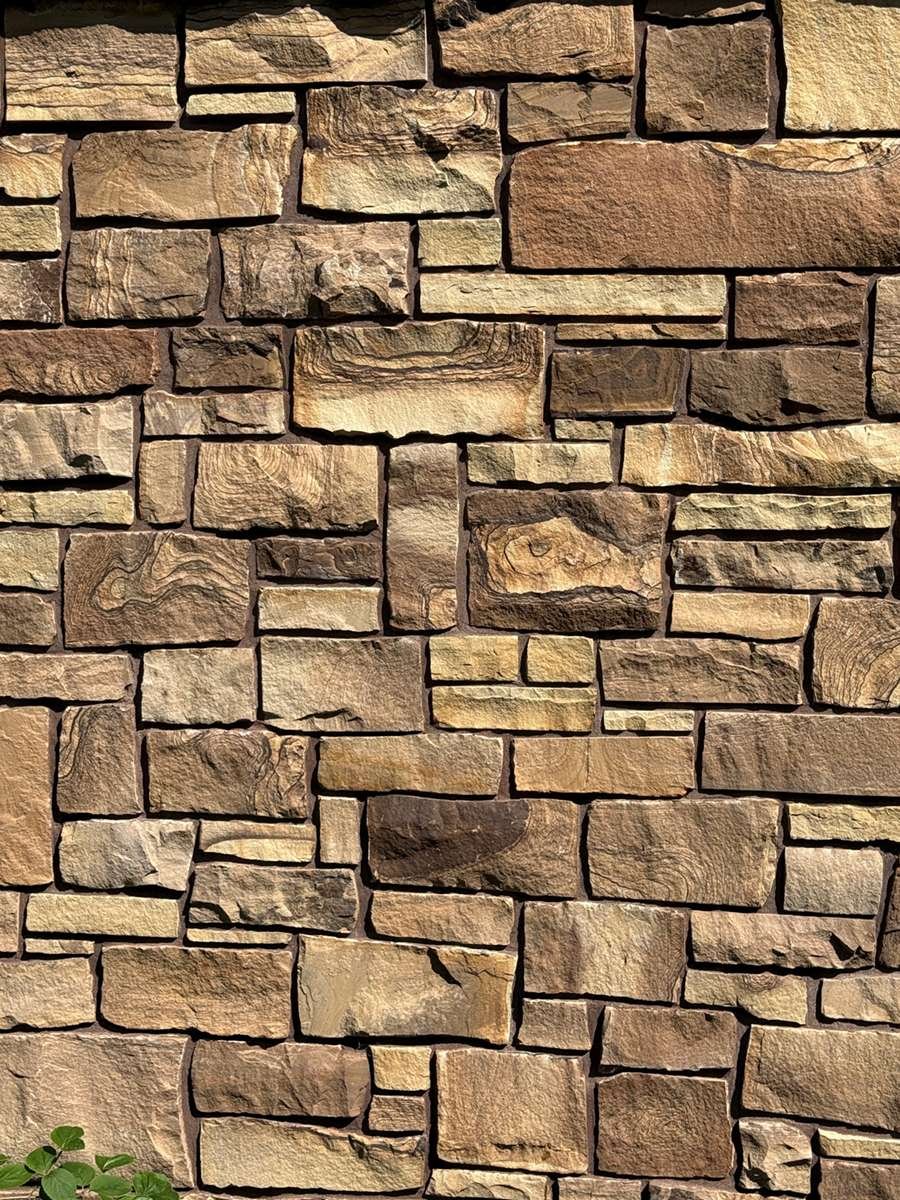 Mustang Sandstone Random Heights natural stone project