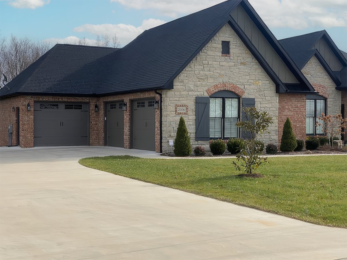 Pewter Ridge Random Heights natural stone project