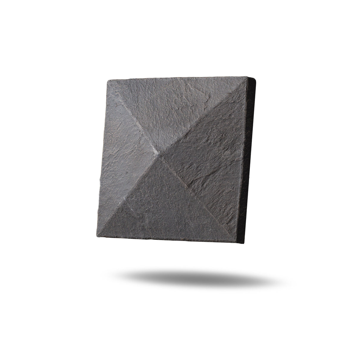 Quality Stone Pillar Cap in Black Blend — view 27