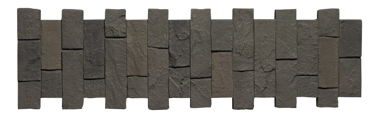 Quality Stone Ledge Stone Pillar Panel in Grey Brown — view 14