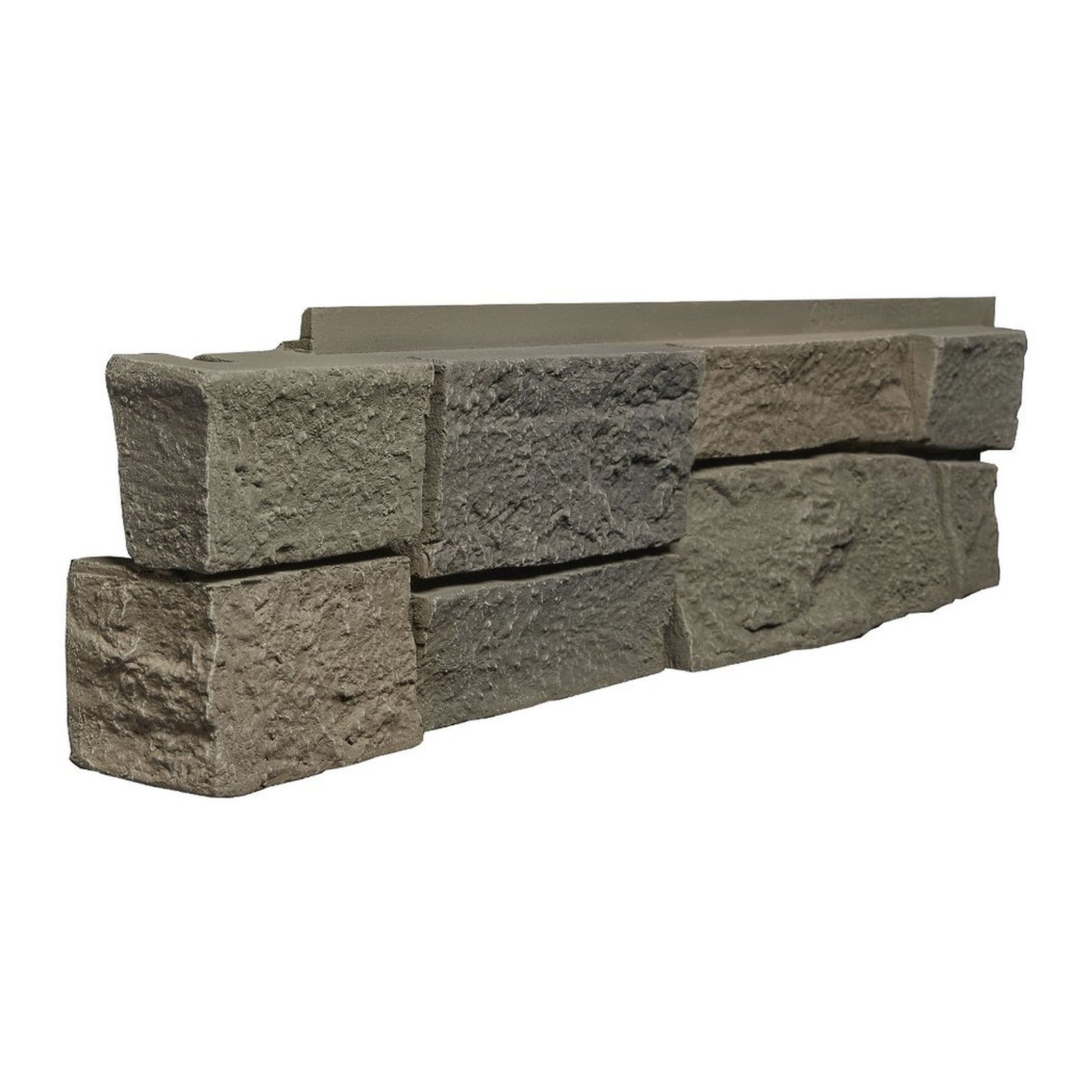 Quality Stone Ledge Stone Corner in Grey Brown