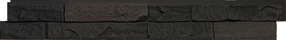 Quality Stone Ledge Stone Panel in Black Blend — view 11