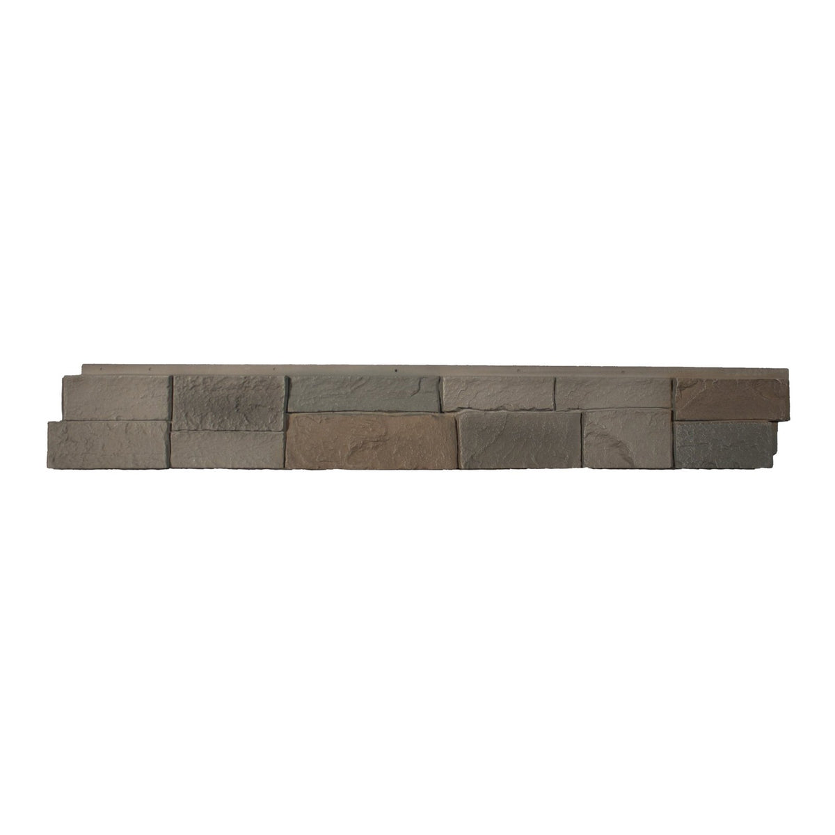 Quality Stone Ledge Stone Panel in Grey Brown — Sample