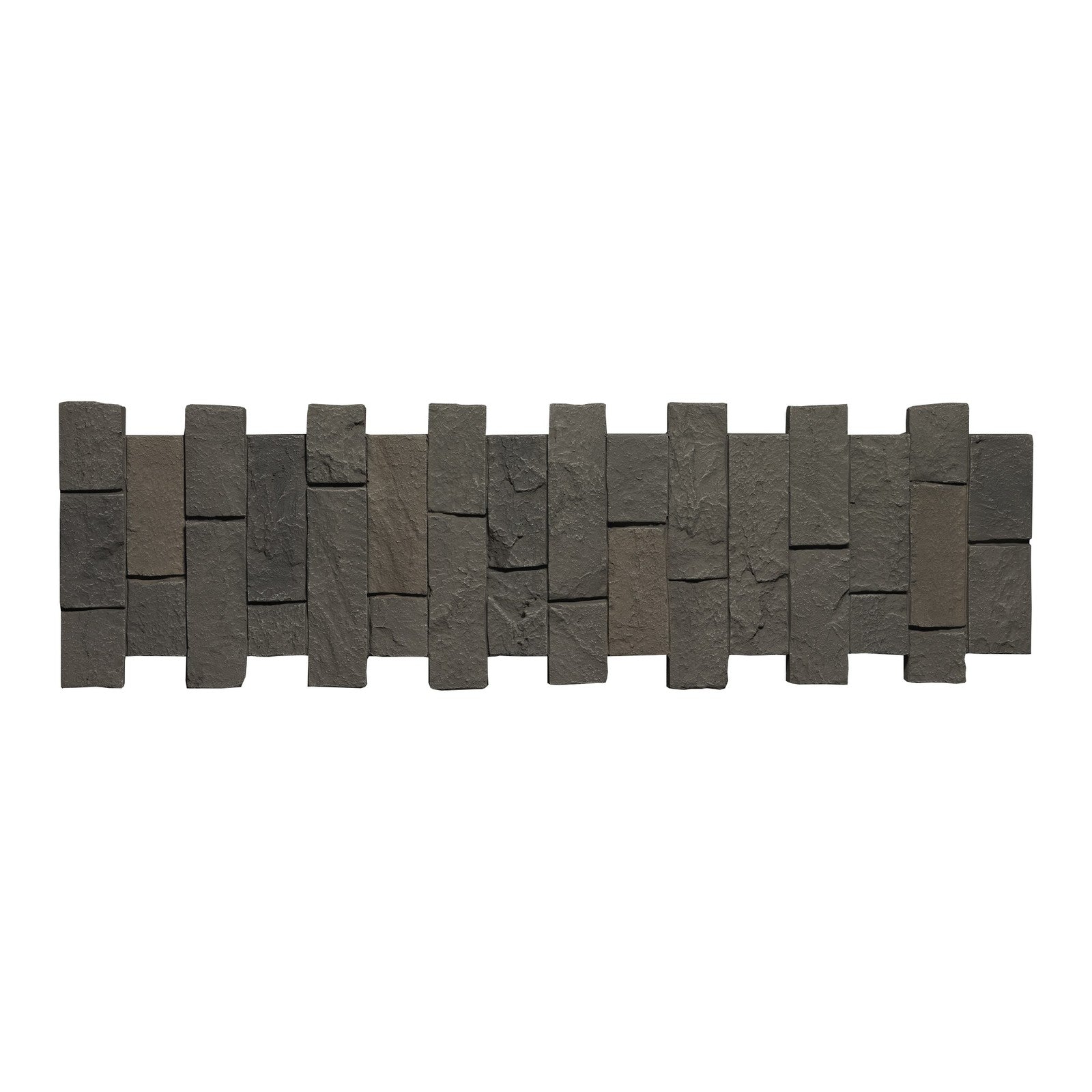 Quality Stone Ledge Stone Pillar Panel in Grey Brown