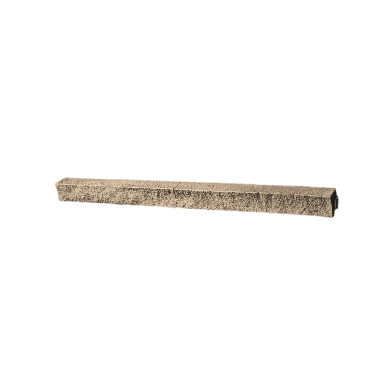 Quality Stone Ledge Trim in Light Brown Blend — horizontal ledge trim, colour-matched