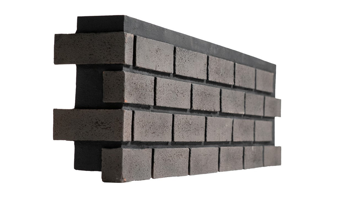 Quality Stone Modern Brick Corner in Pencil Lead — view 5