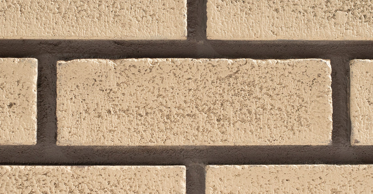 Quality Stone Modern Brick Panel in Old School Yellow — view 9