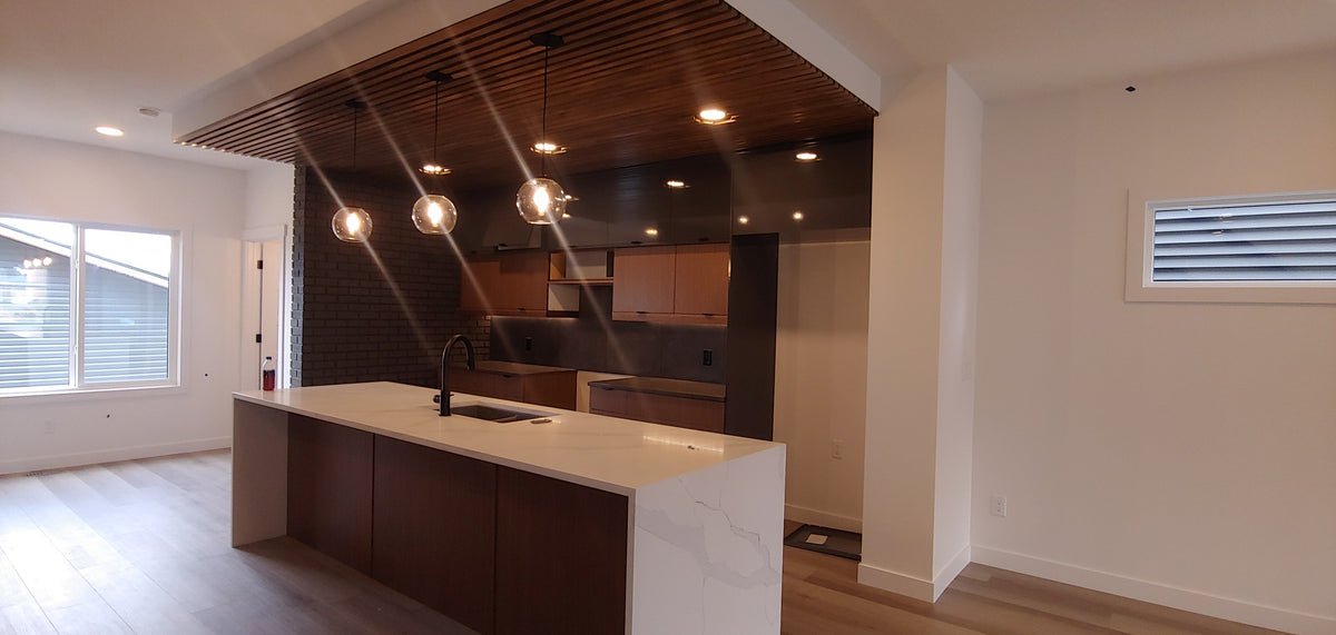 Quality Stone Modern Brick Panel in Pencil Lead — view 18