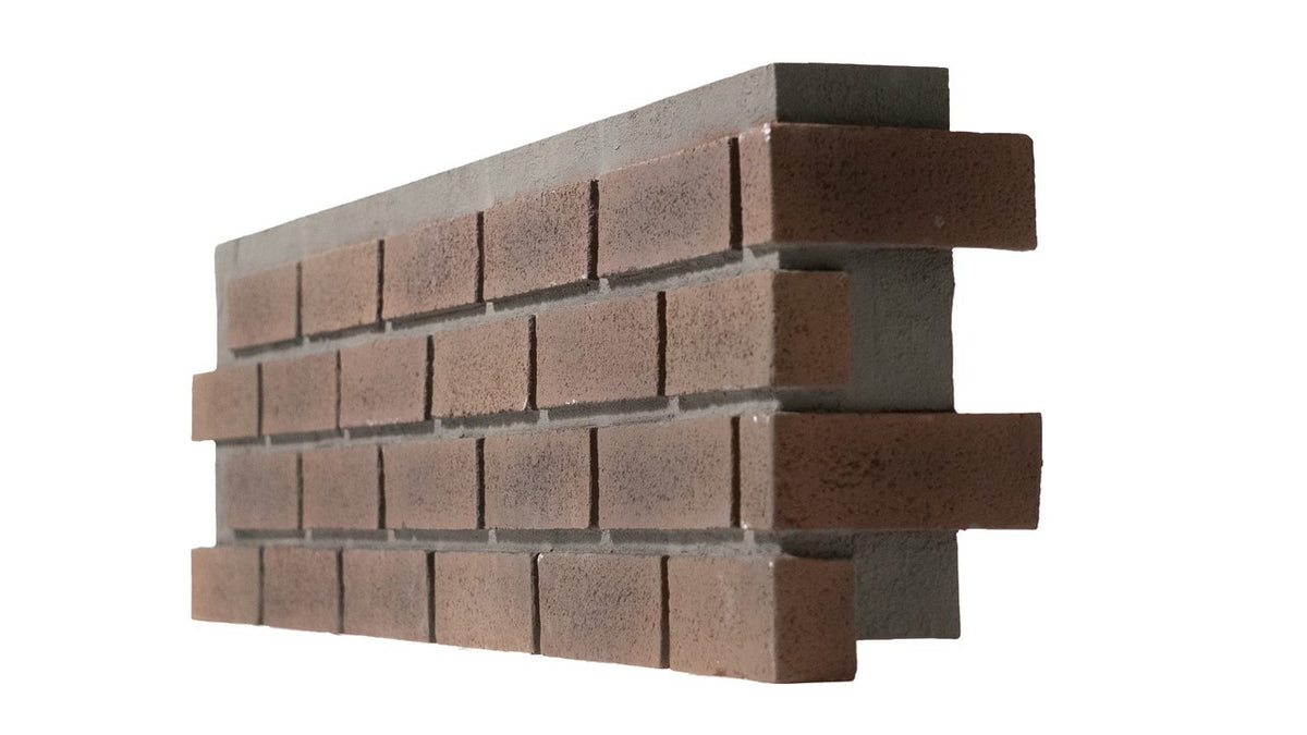 Quality Stone Modern Brick Panel in Terra Cotta — view 16