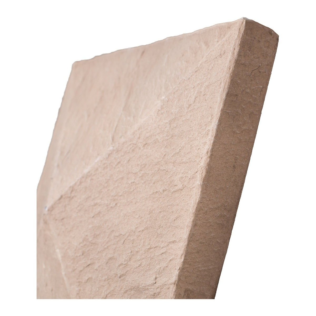 Quality Stone Pillar Cap in Light Brown Blend