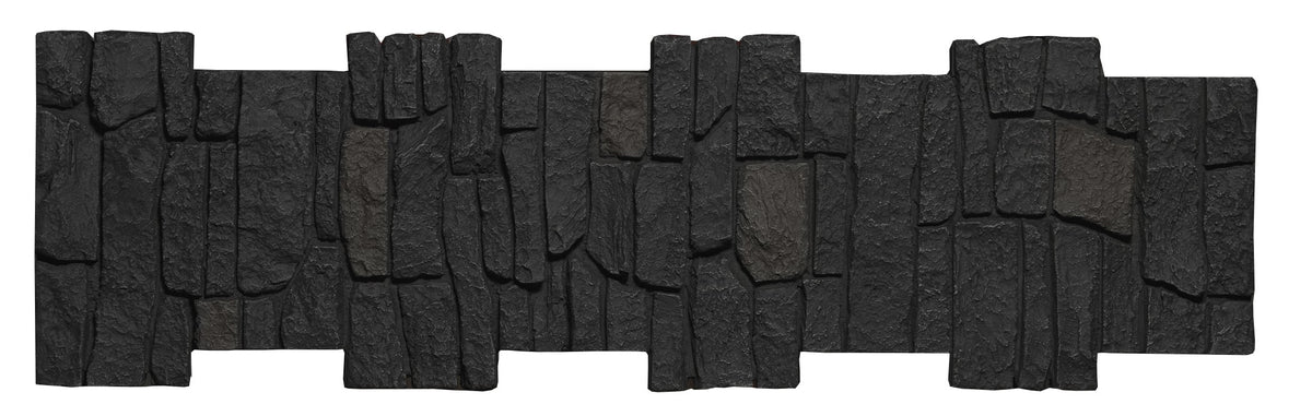 Quality Stone Ridge Stone Pillar Panel in Black Blend — view 4