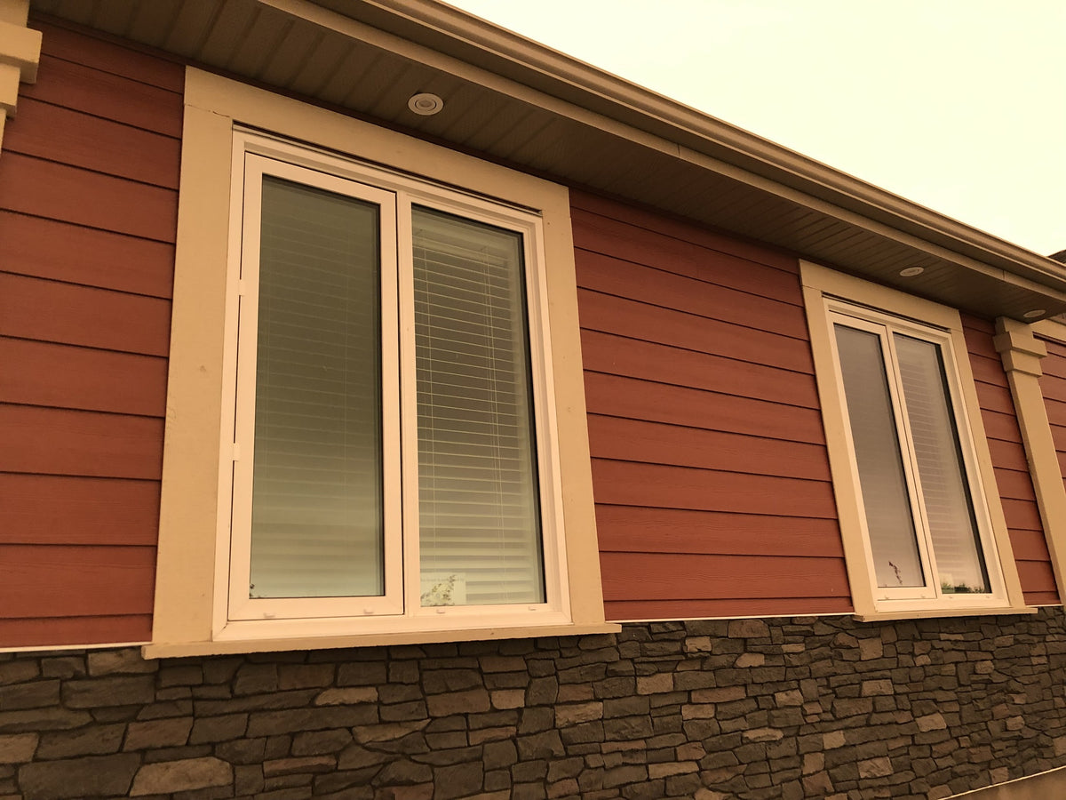 Quality Stone Ridge Stone Panel in Dark Brown Blend — view 12
