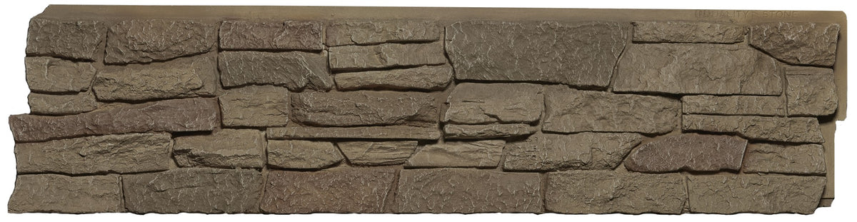 Quality Stone Ridge Stone Panel in Light Brown Blend — view 6
