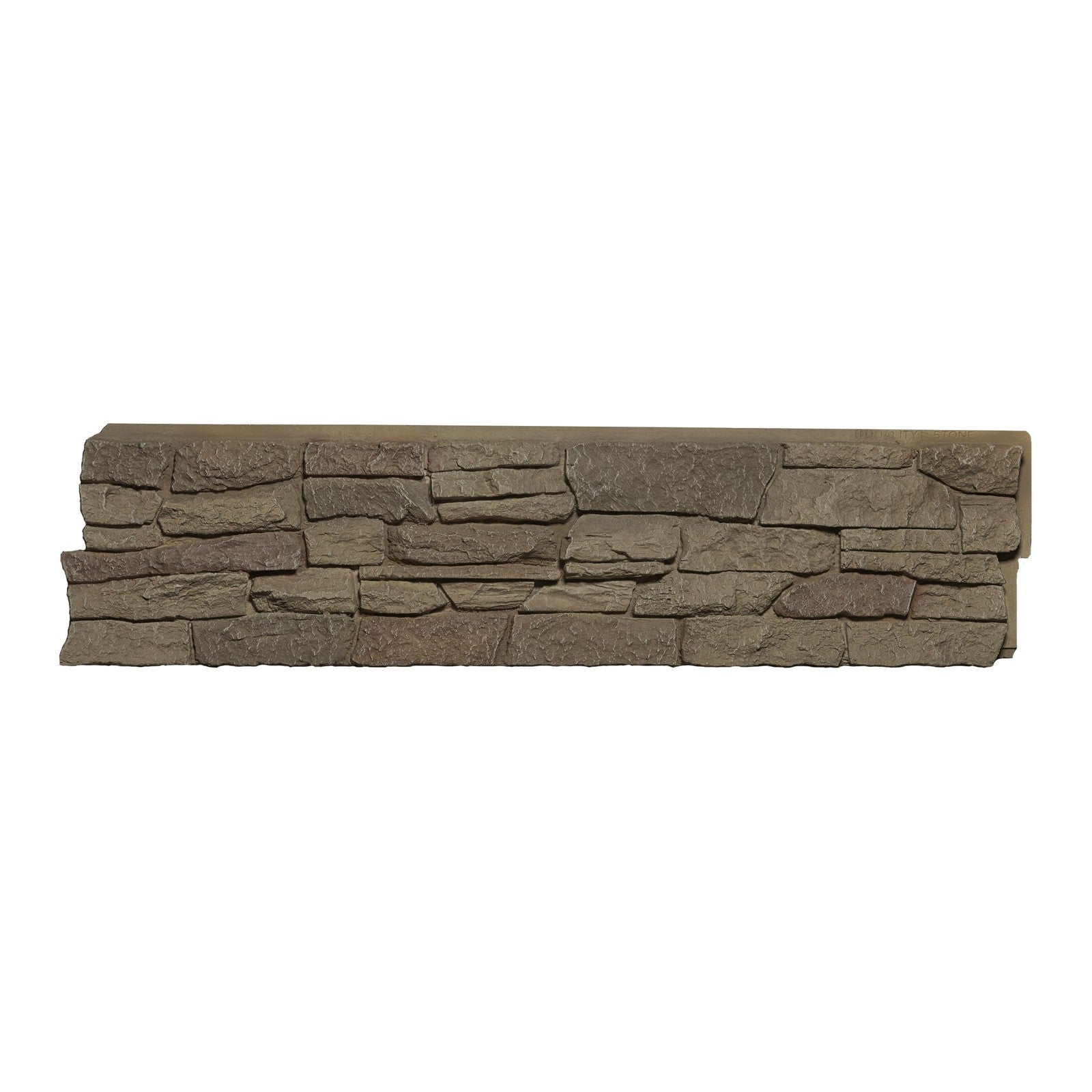 Quality Stone Ridge Stone Panel in Light Brown Blend