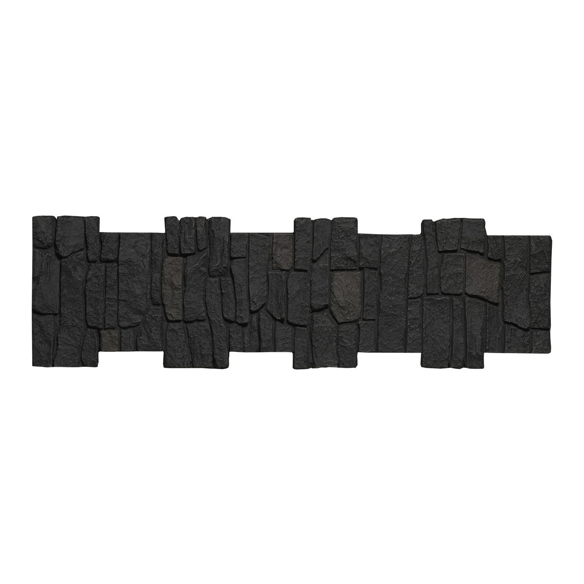 Quality Stone Ridge Stone Pillar Panel in Black Blend