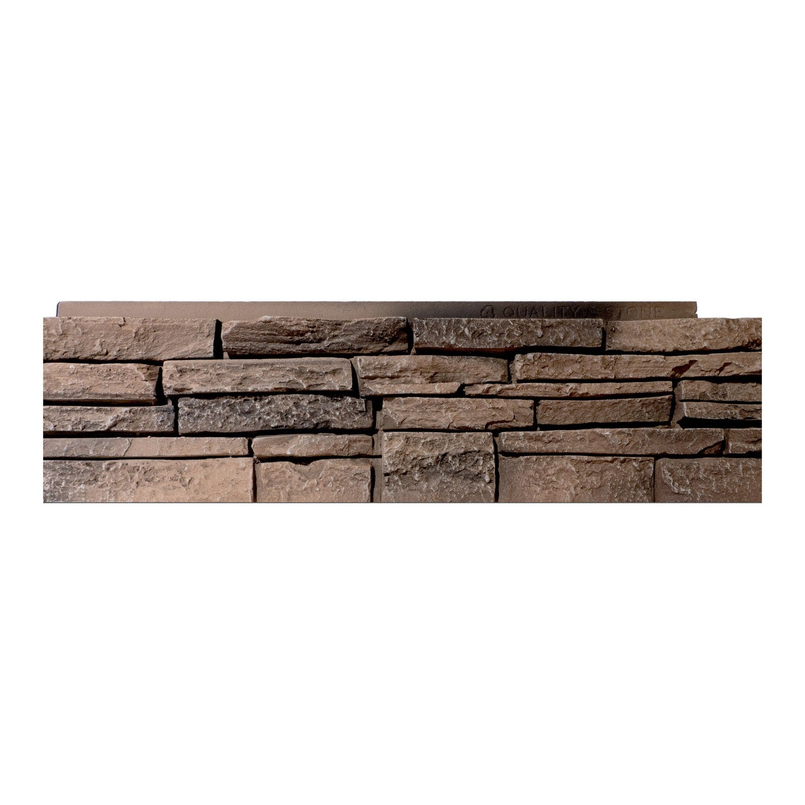 Quality Stone Stacked Stone Corner in Midnight Shadow